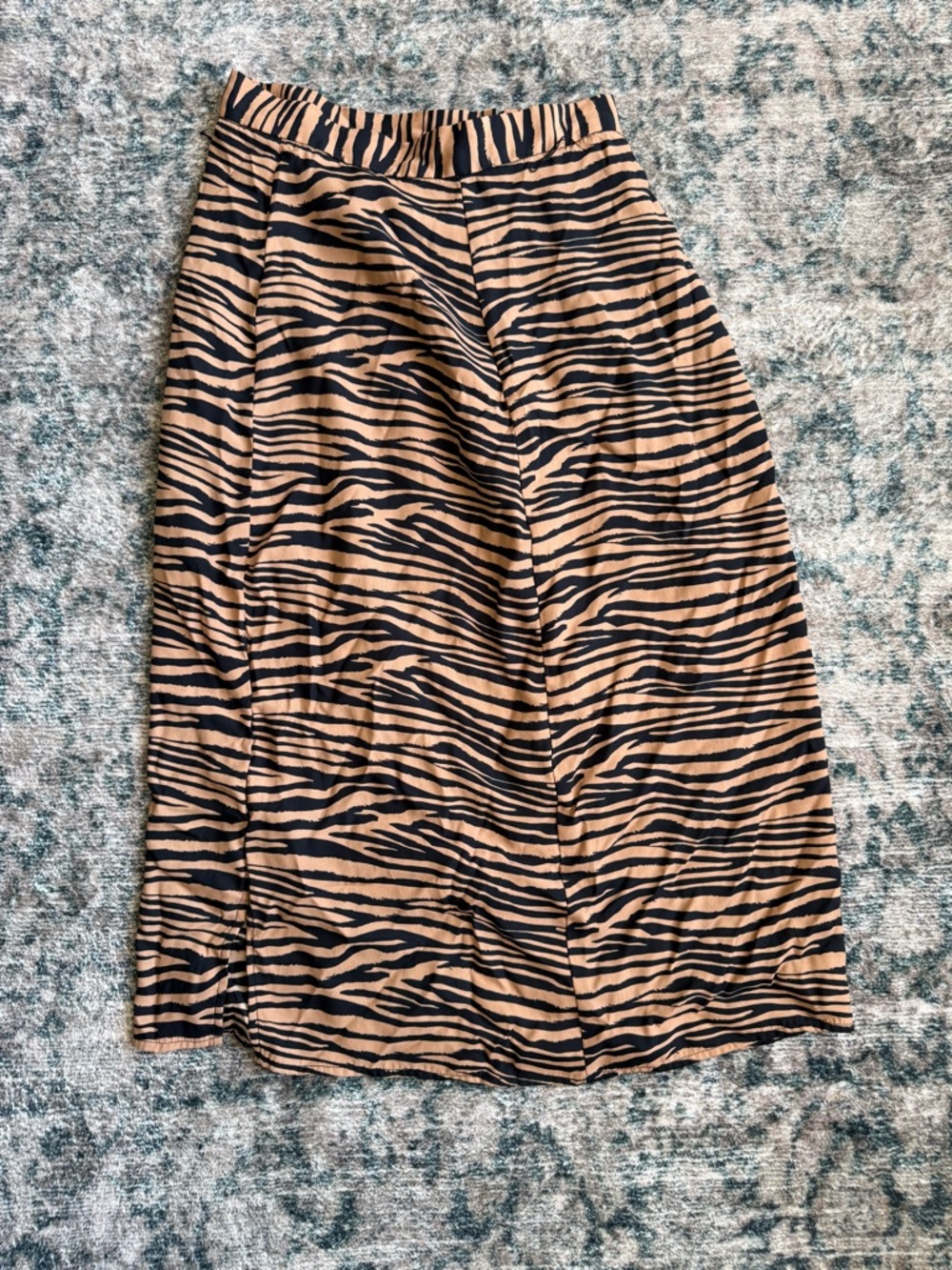 WAYF Tiger Stripe Vintage Skirt